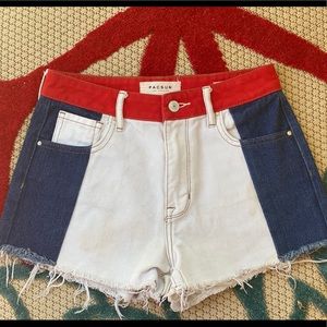 PACSUN HIGH WAISTED SHORTS 🌞